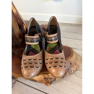 Elite By Corky’s Leather Mary Jane’s.